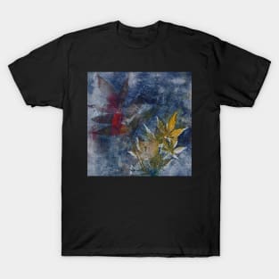 Ochre Woodlands in Midnight Blue T-Shirt